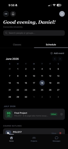 UniTalk iPhone screenshot