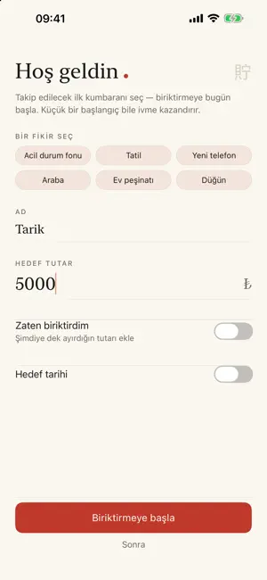 Kumbara: Savings Goals screenshot 2