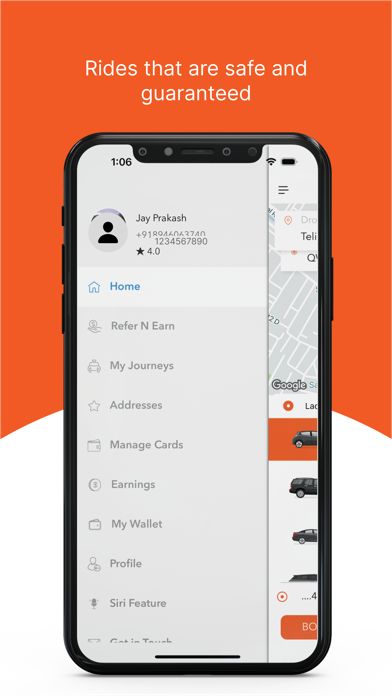 WayWay: Book a car ride Screenshot