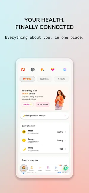 NexuSelf: AI Fitness For Women screenshot 1