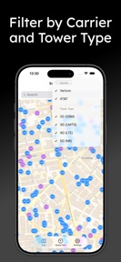 Mobile Coverage Map: 5G & 4G screenshot