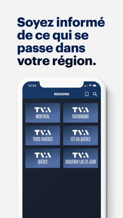 TVA Nouvelles iPhone screenshot 3