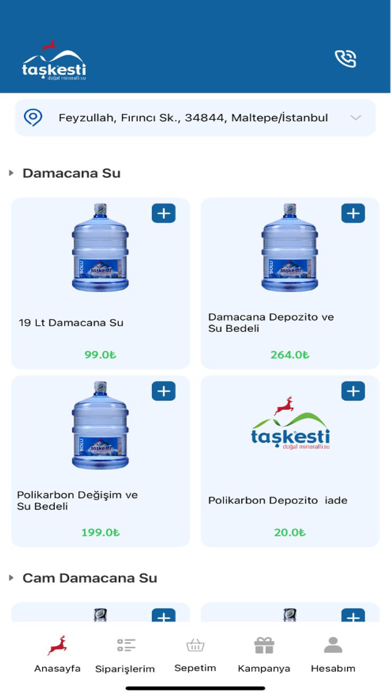 Screenshot #1 pour Taşkesti Su Mobil