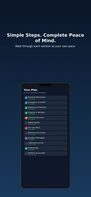 Legacy Plans AI screenshot 2