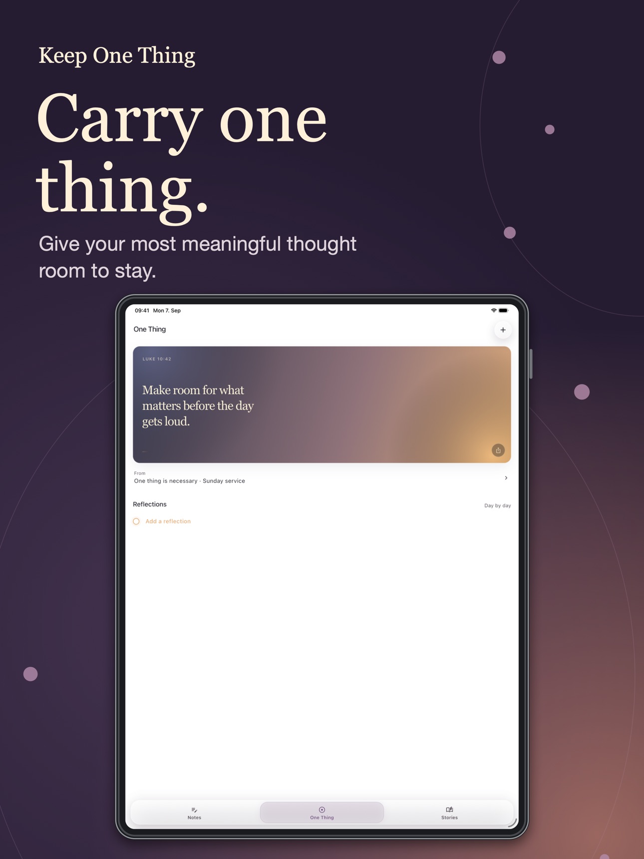 Screenshot 8 of Keep One Thing