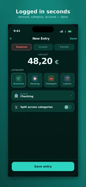 Household: Budget Tracker screenshot 2