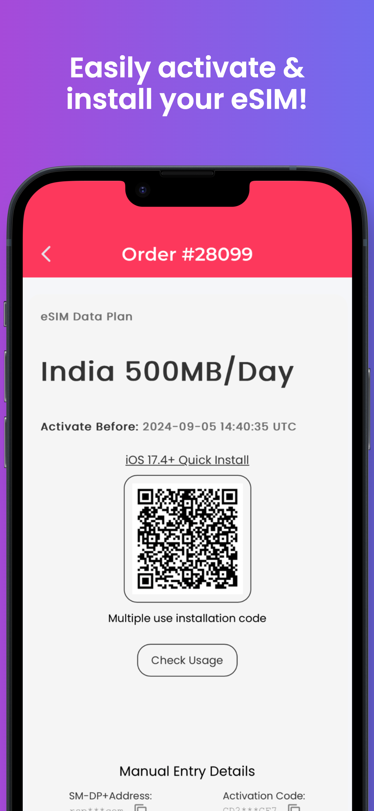 Simply eSIMs: Travel Data eSIM