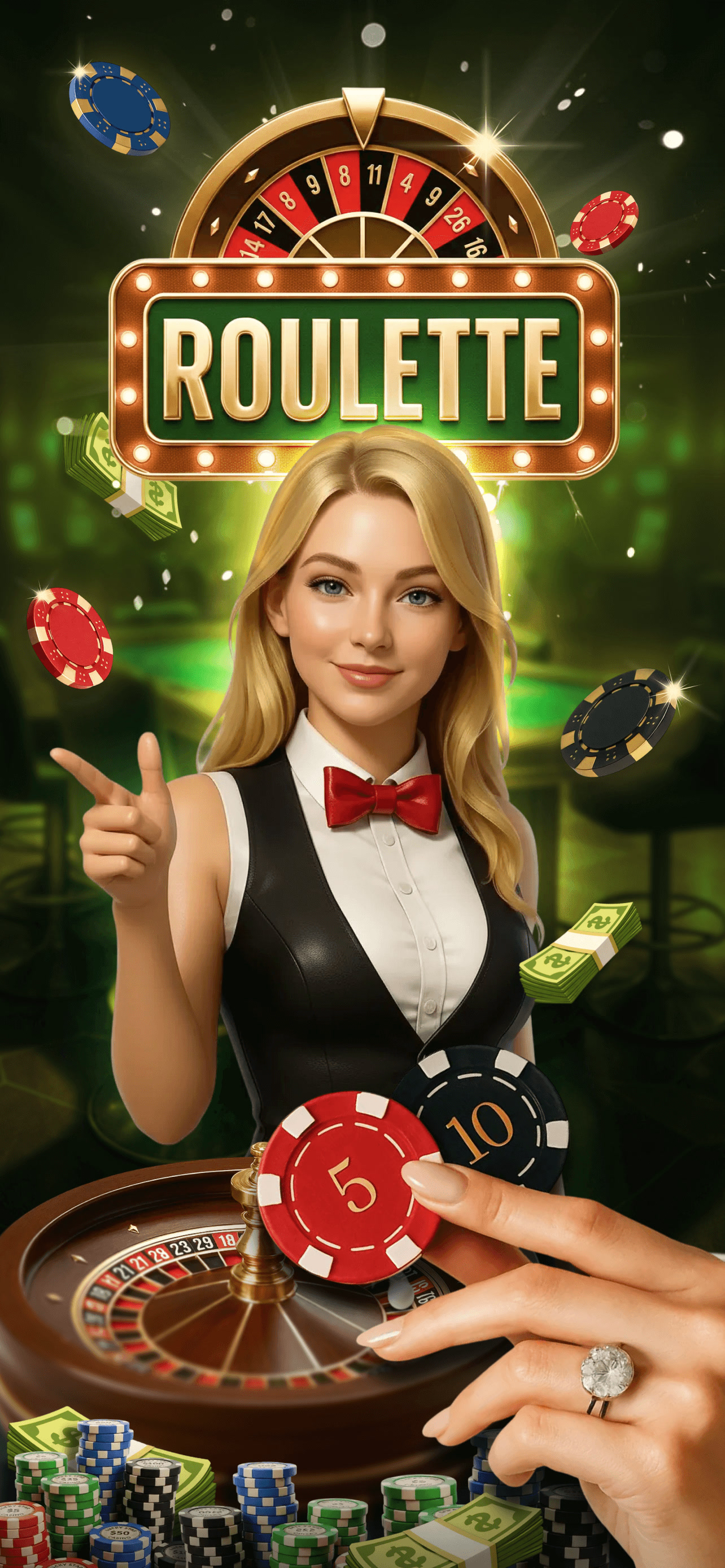 Roulette Live - Real Money