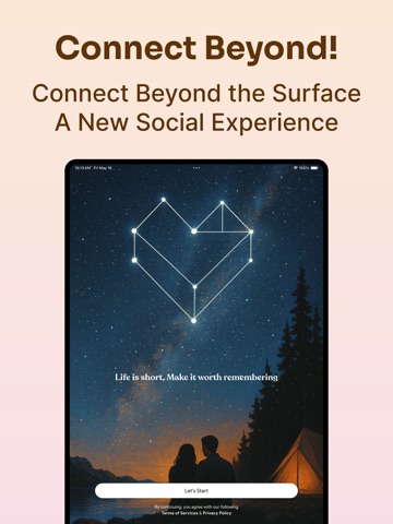 Happie Social iPad screenshot