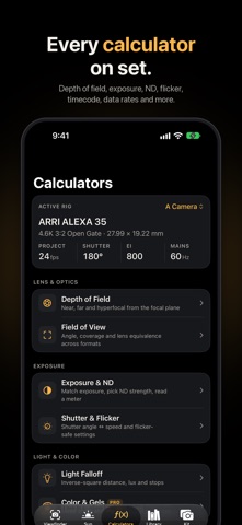 SetScope: Filmmaker Tools Screenshot 7 of 10