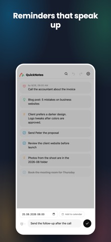 QuickNotes - Fast Capture Screenshot 2 of 6
