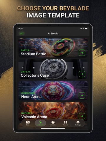 Beyblade Scanner AI: BeySpin X iPad screenshot