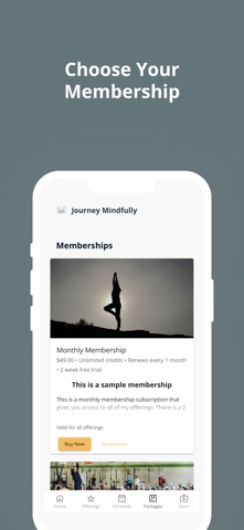 Journey Mindfully Yoga Screenshot 3 of 6