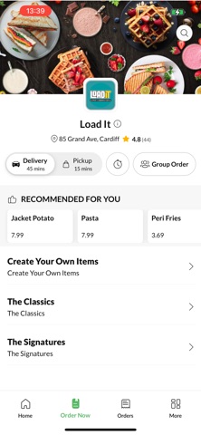 App screenshot