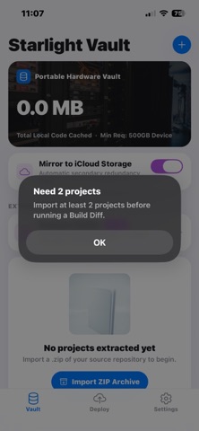 Starlight App Extractor. iPhone screenshot