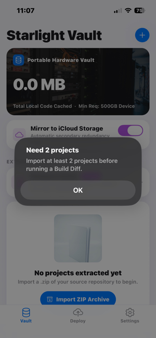 Starlight App Extractor. Screenshot 3 of 5