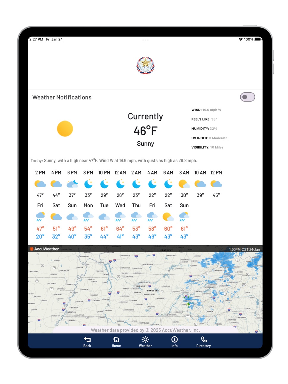 iPad screenshot