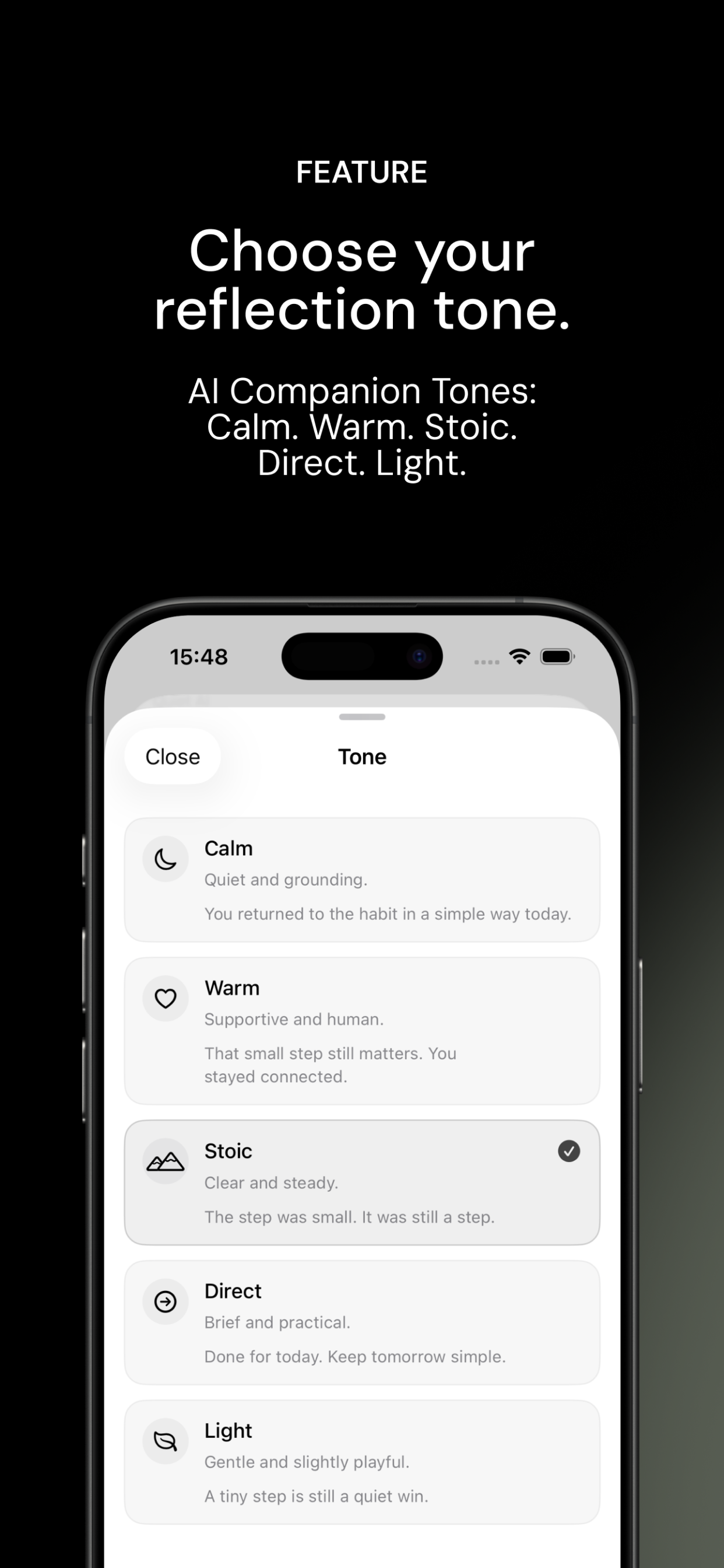 QuietOne: Gentle Habits