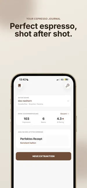 BaristaJournal screenshot 1