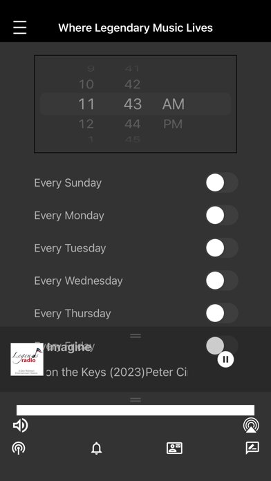 Legends Radio 100.3 FM iPhone screenshot 4 - Entertainment app