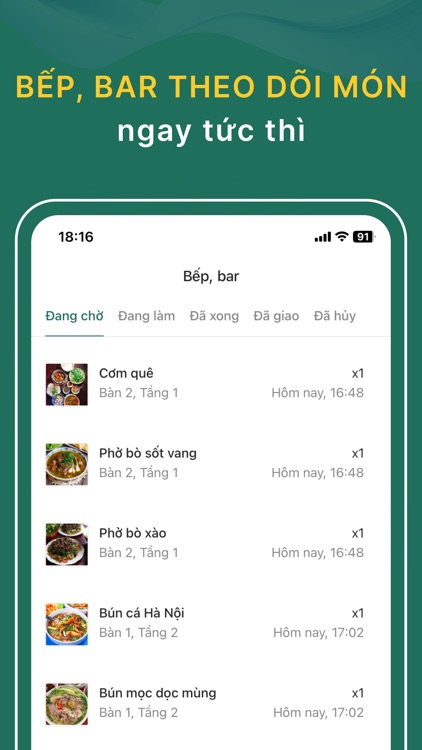 SMenu - Quản lý nhà hàng, FnB screenshot-3