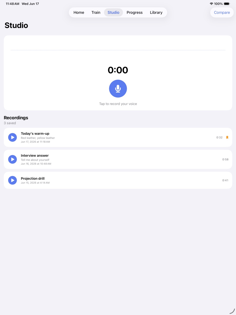 iPad screenshot