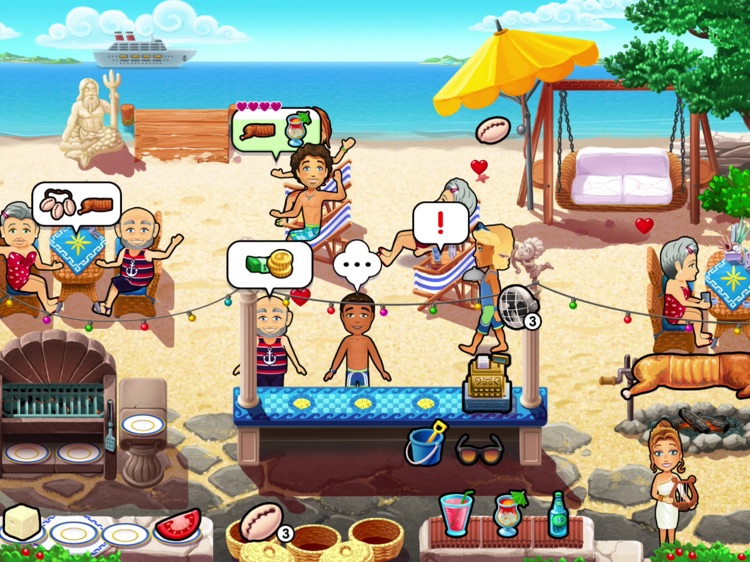 Delicious Honeymoon Cruise HD screenshot-6