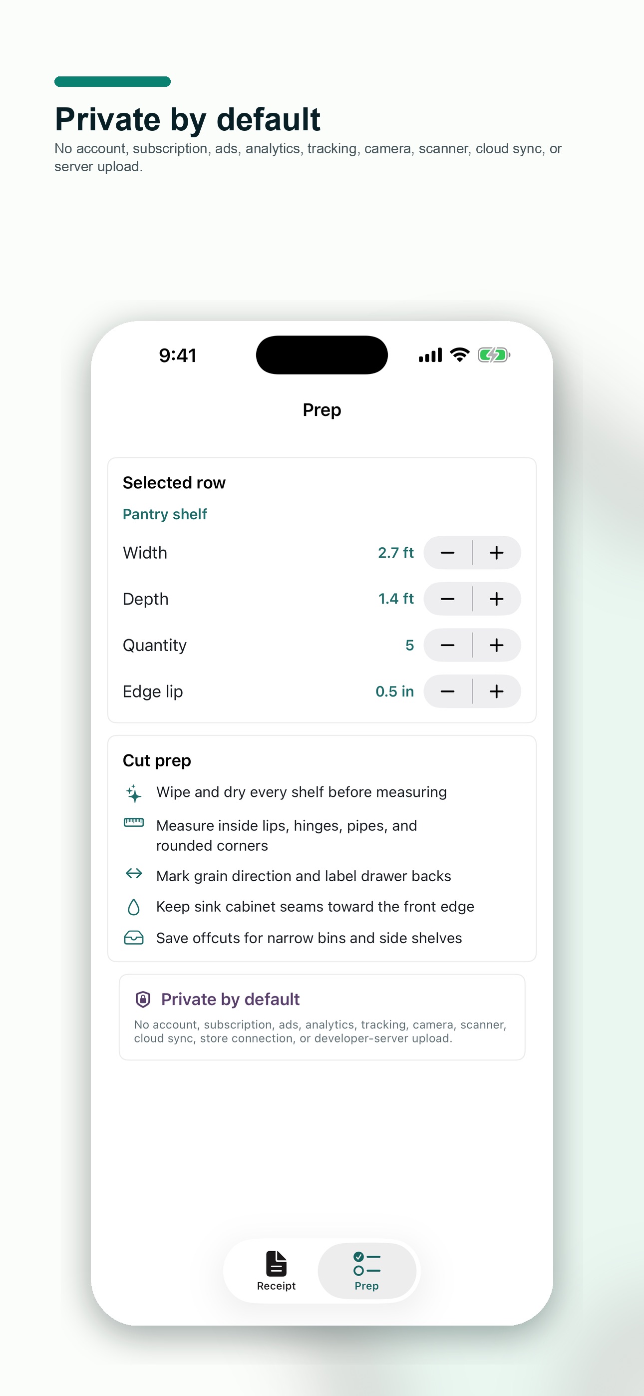 Screenshot 5 of Cabinet Liner Pocket