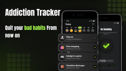 iQuit - Addiction Tracker Screenshot