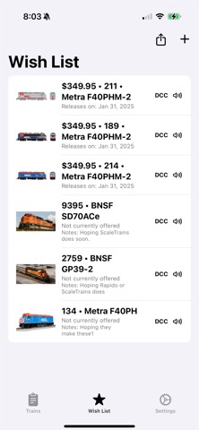 Trainventory Screenshot 3 of 4
