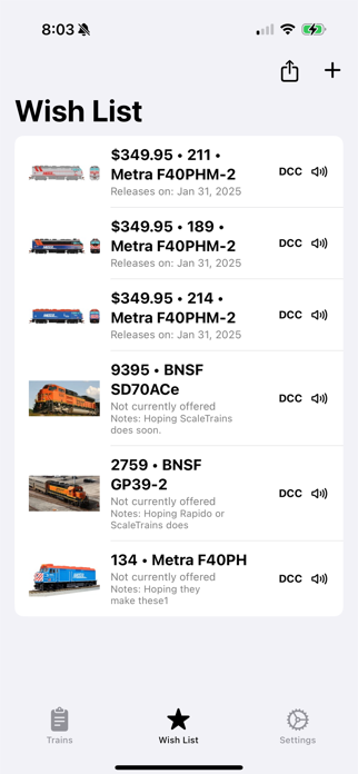 Trainventory Screenshot 3 of 4