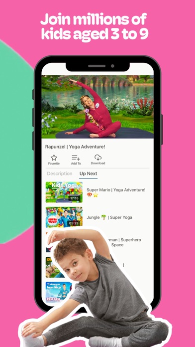 Cosmic Kids Yoga Screenshot