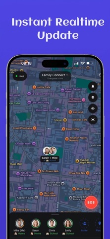 Find My Friends - Kido iPhone screenshot