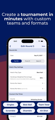 CupTracker: Team Match Play Screenshot 9 of 10