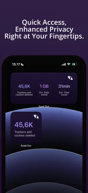 Eyed Out - Private web Browser screenshot 3