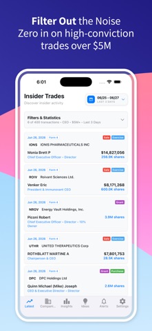 Insider Trades Screenshot 5 of 5
