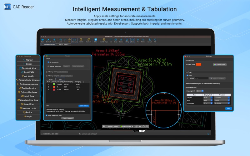 Screenshot #2 pour Fast CAD Reader-View & Measure