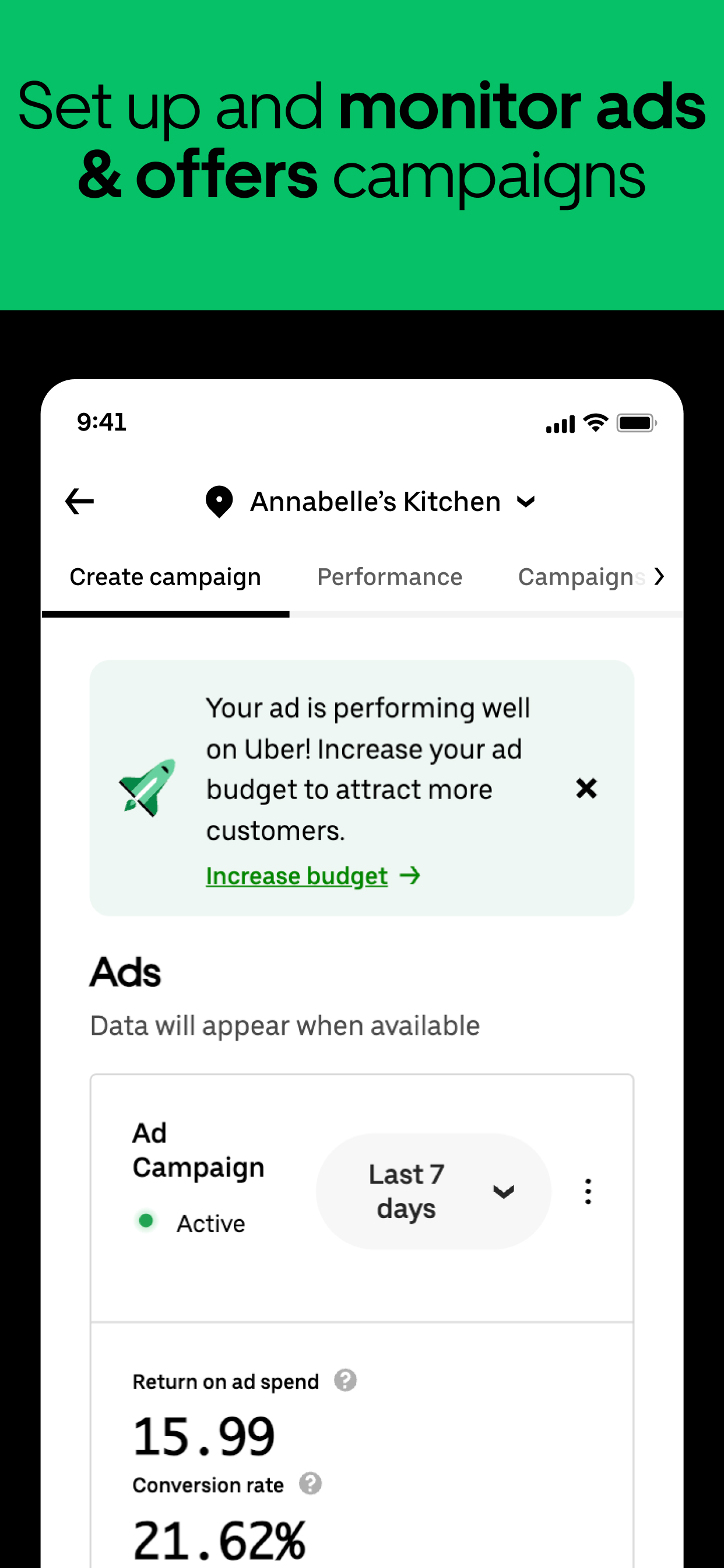 Uber Eats Manager