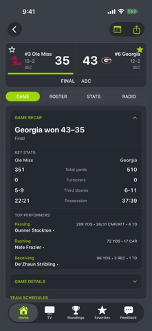App screenshot