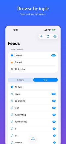 Flux News Reader Screenshot 3 of 6