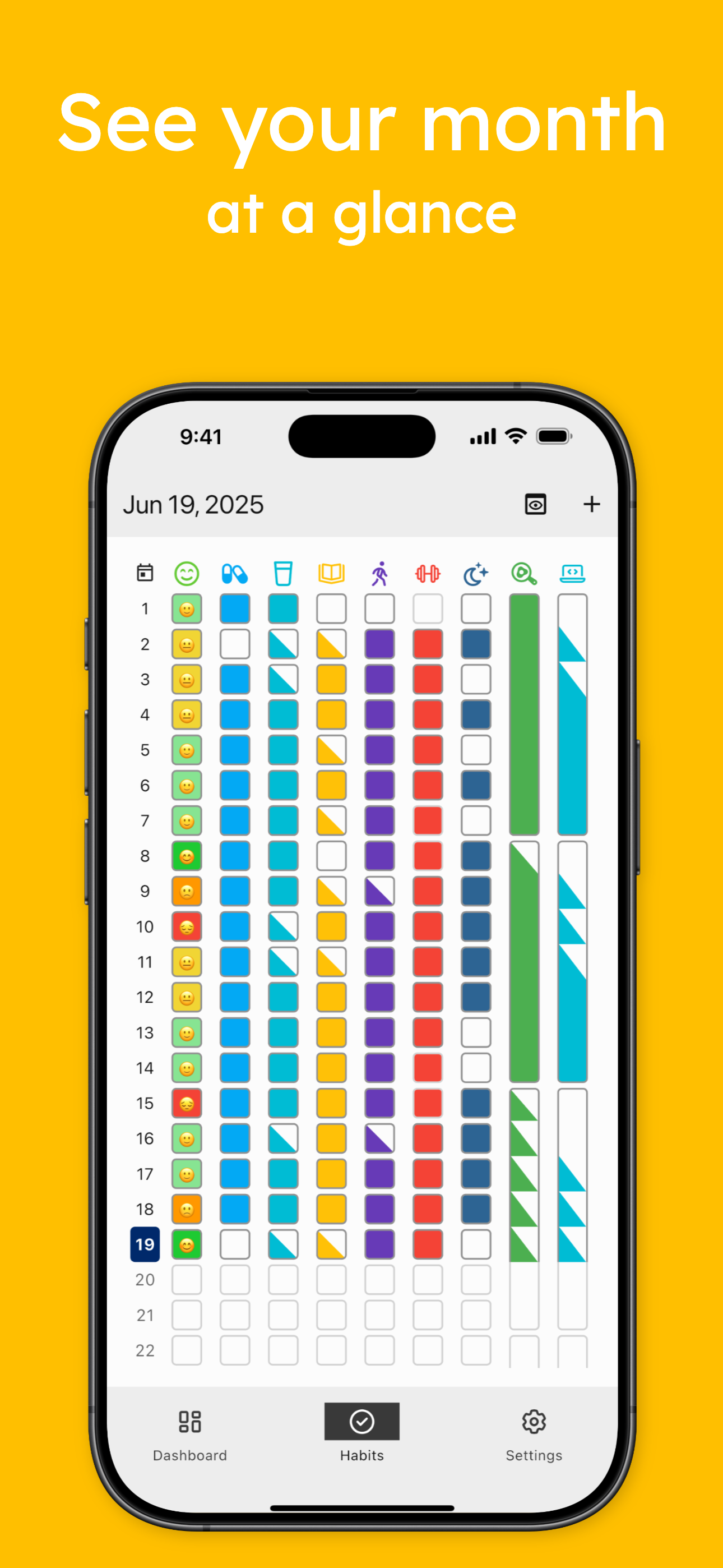 Bitty Habits: Personal Tracker