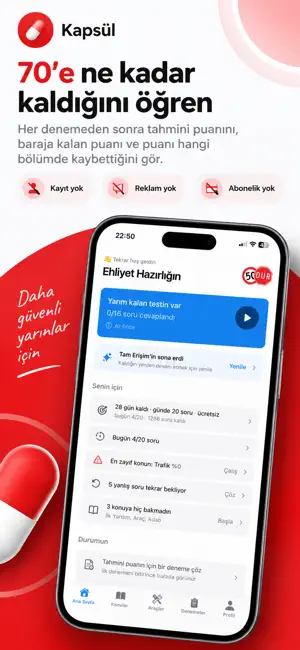 Turkish Driving Licence Test screenshot 1