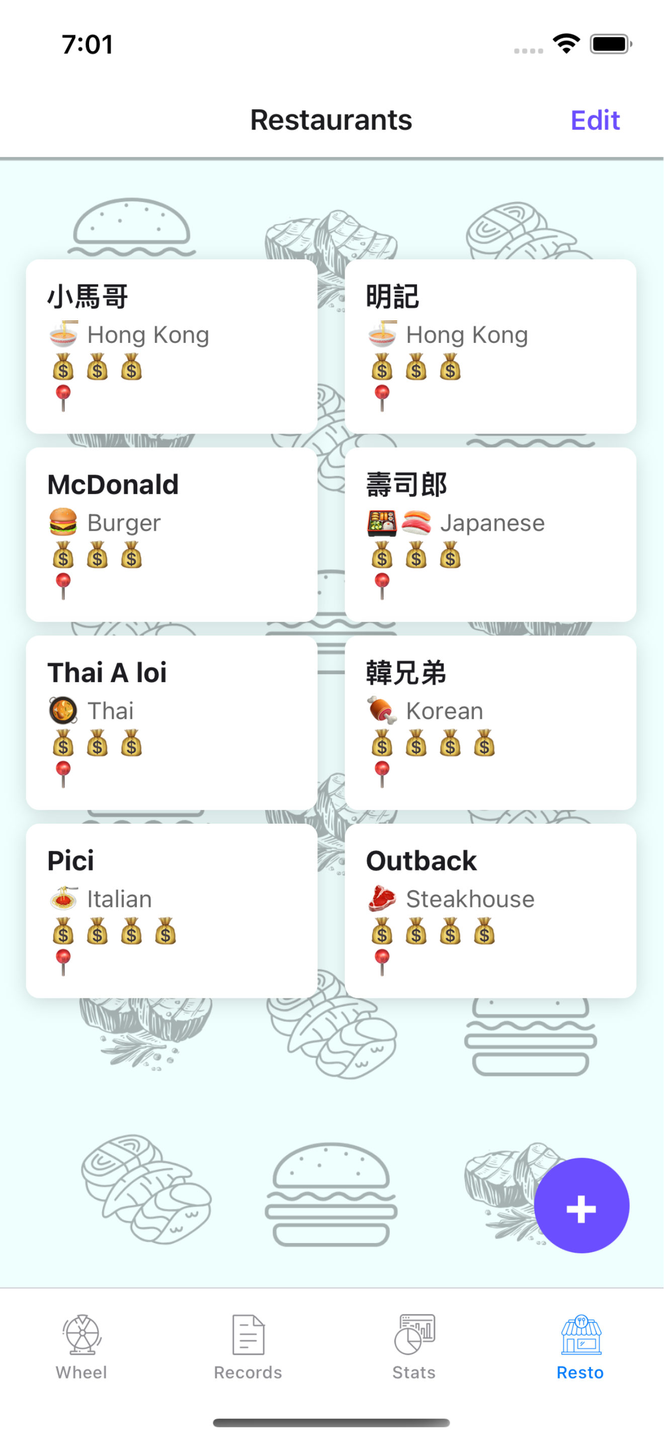 What2Eat - 食乜好？