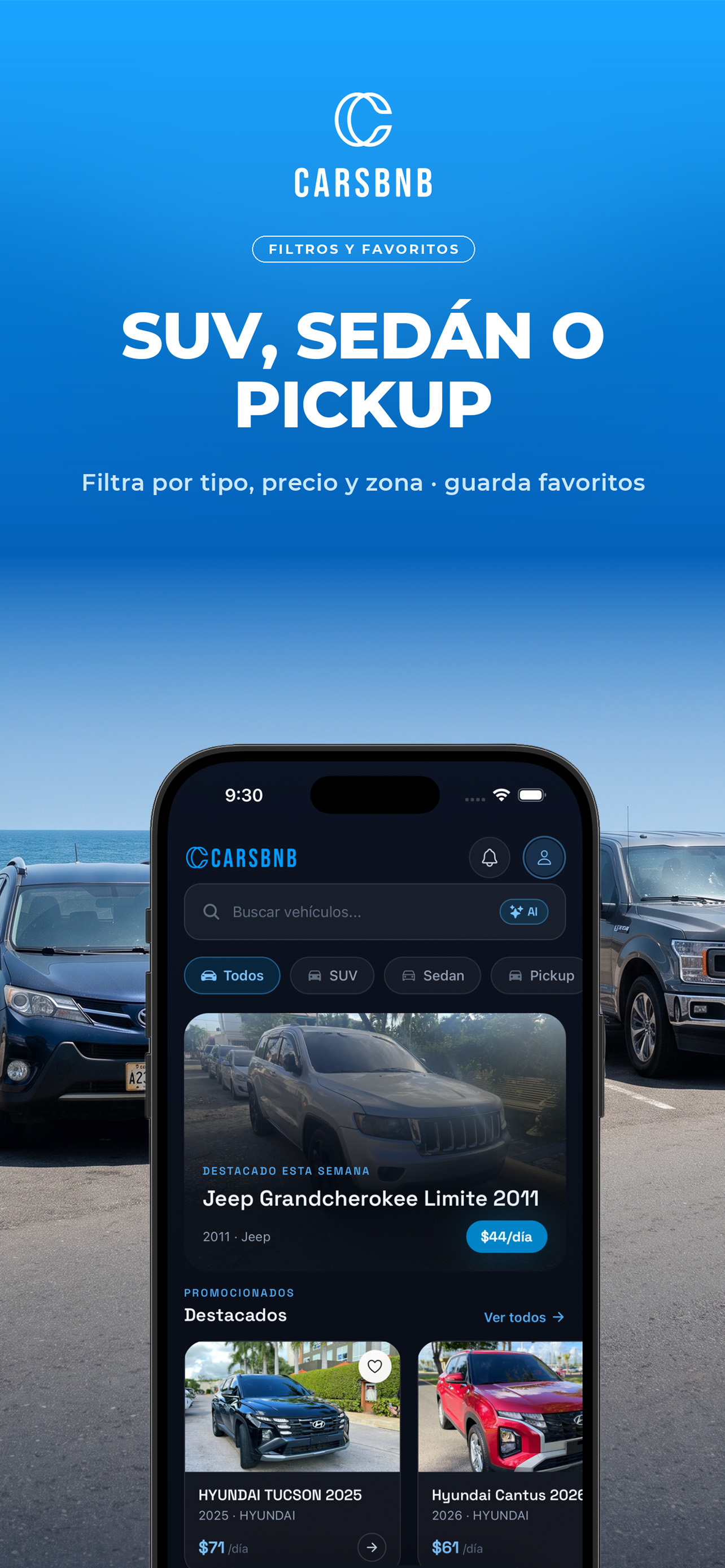 CarsBNB.do screenshot 2