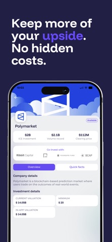 WLTH: Private Market Access screenshot