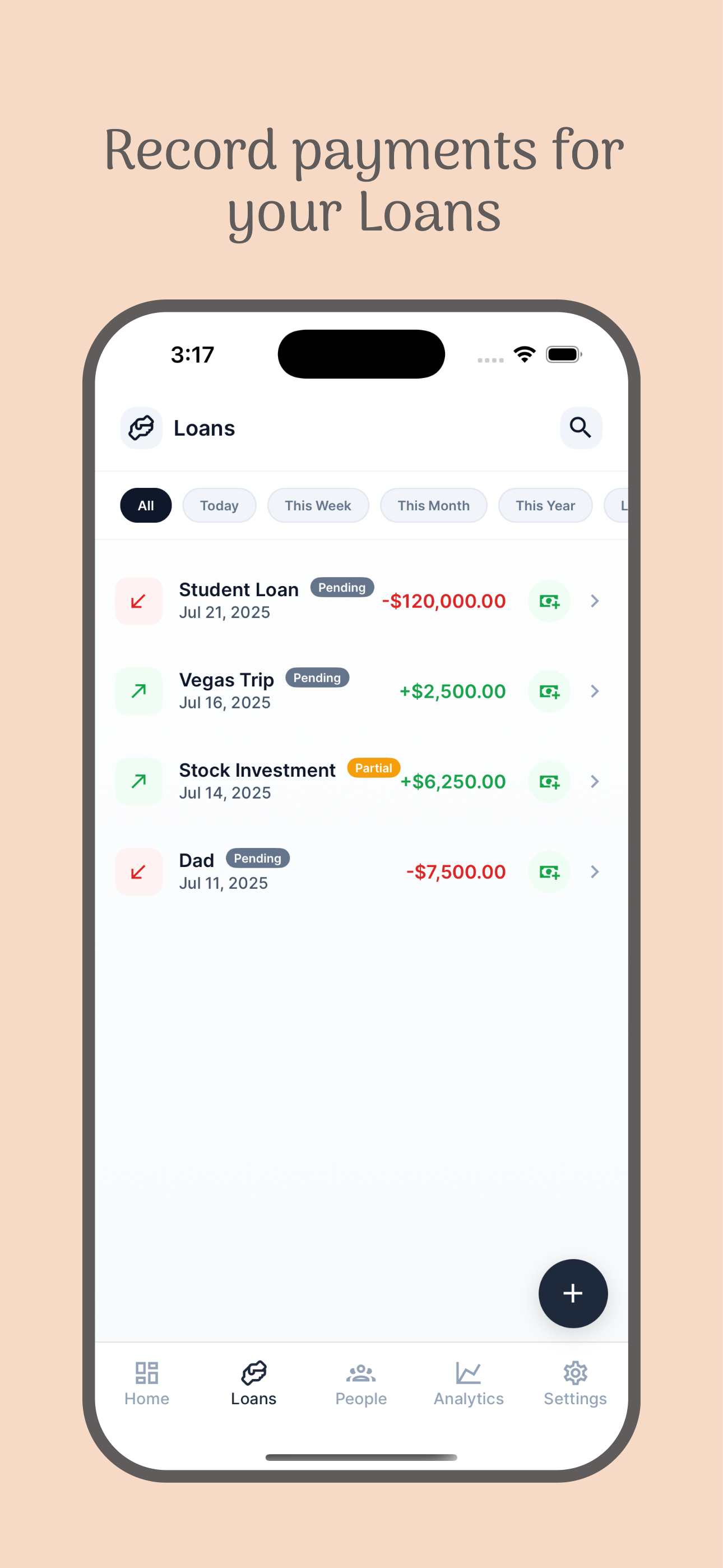 Fairmoney: Loan & Debt Tracker