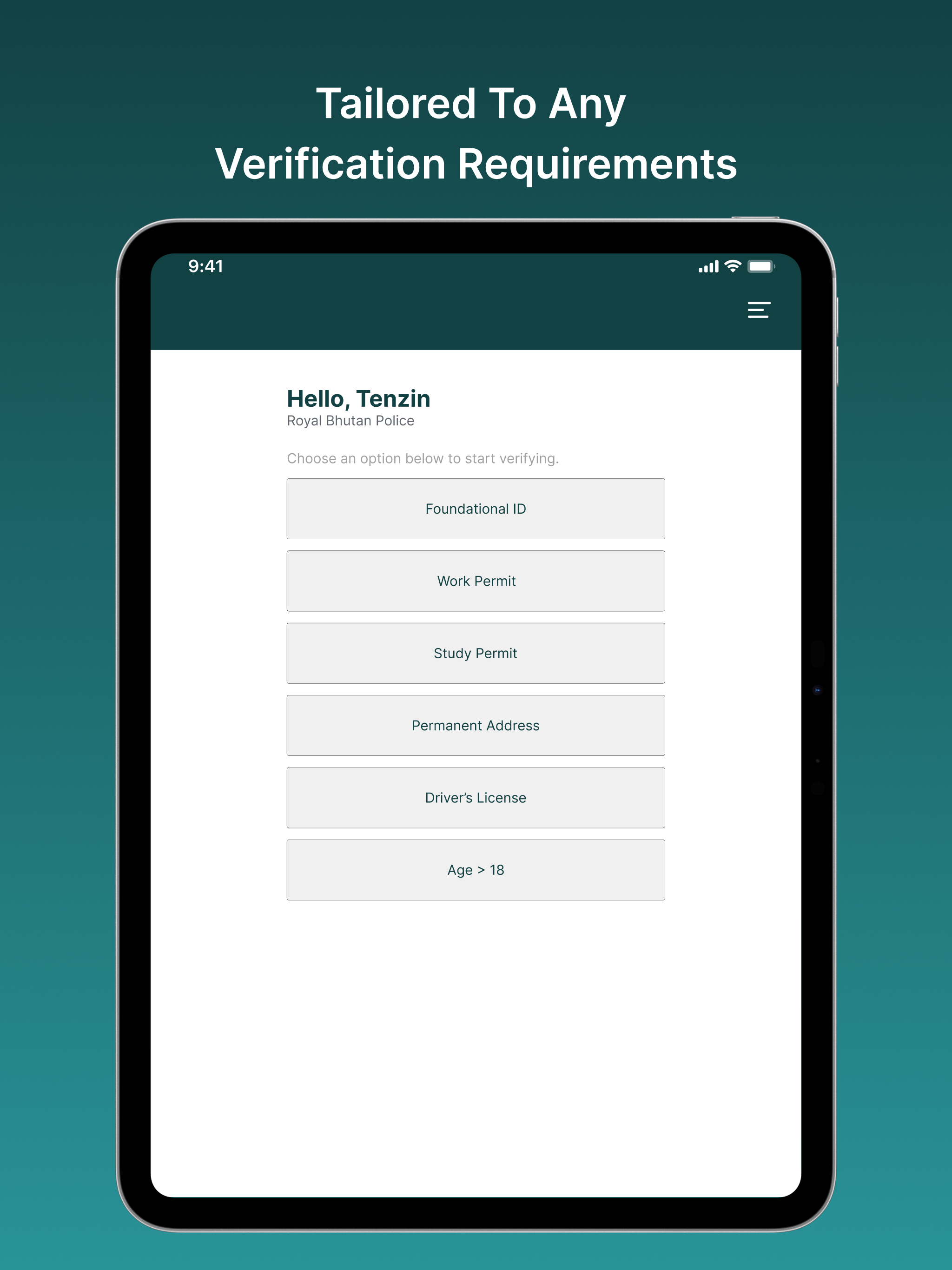 Bhutan NDI Mobile Verifier screenshot 7