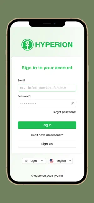 Hyperion Finance screenshot 1