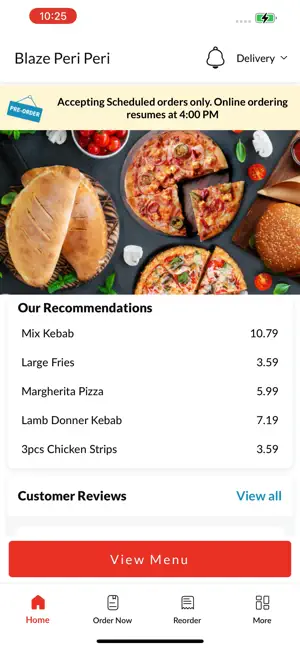 Blaze Peri Peri Mansfield screenshot 2