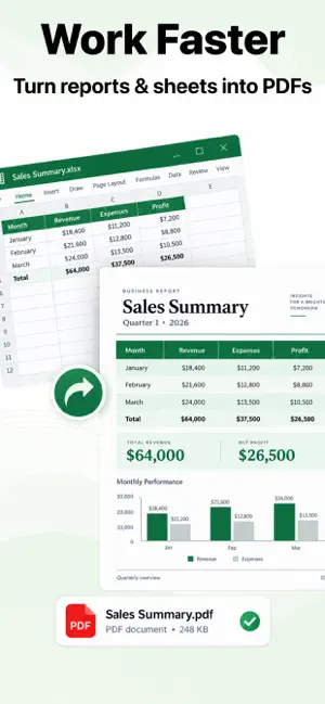 Excel to PDF Converter app screenshot 3